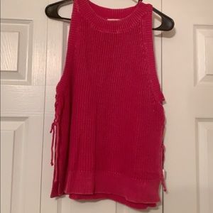 Pink tank top!
